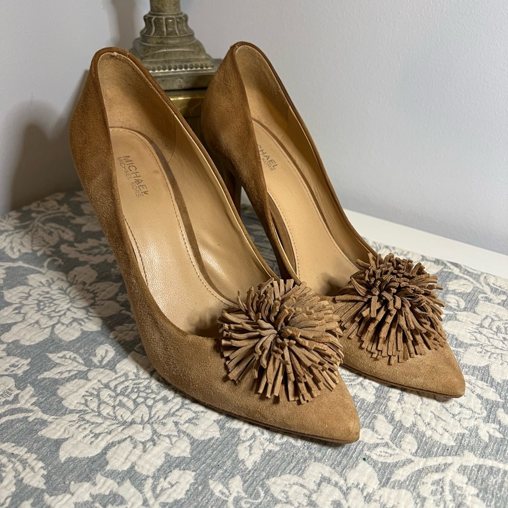 Michael Kors Brown Heels with detail